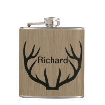 Hunter's Vinyl Wrapped Flask