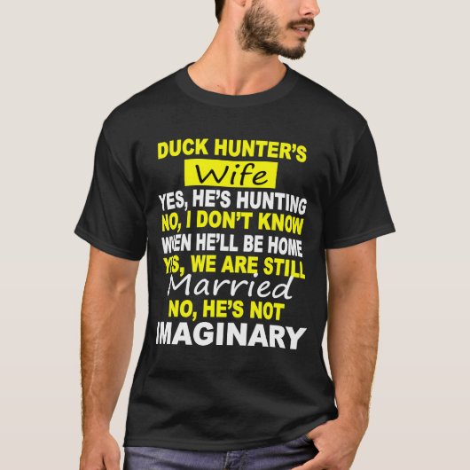 HUNTER'S WIFE HUNTING T-SHIRT (Voorkant)