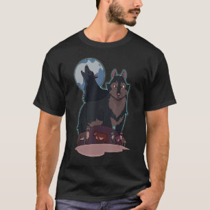 Hunter's Wolf Owl Costume House Kind Friends Famil T-shirt