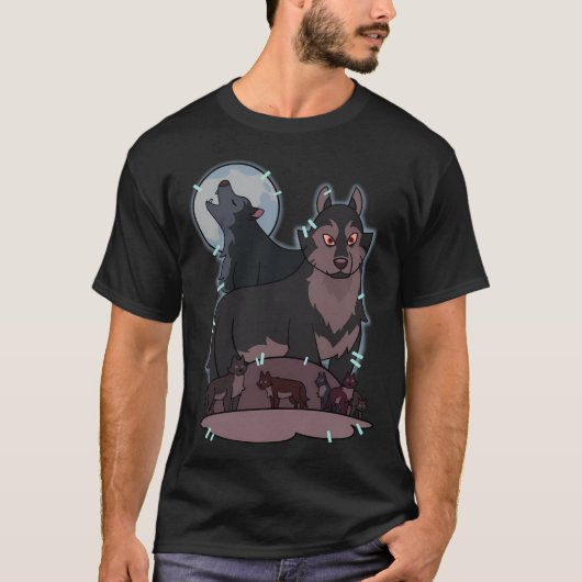 Hunters Wolf Shirt uit het Uilenhuis (Voorkant)