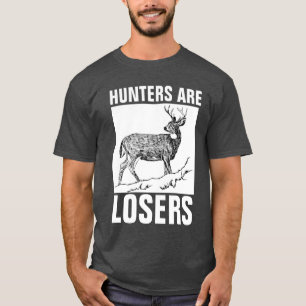 HUNTERS ZIJN LOSERS, T-shirts tegen jacht