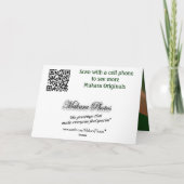 HunterSageCard2-customize any occasion Kaart (Achterkant)