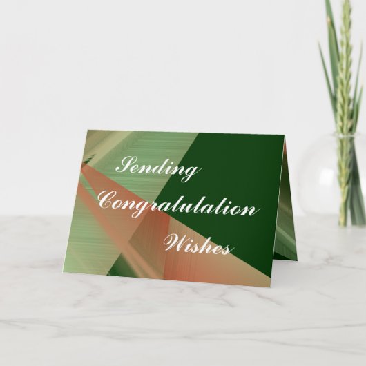HunterSageCard2-customize any occasion Kaart (Voorkant)
