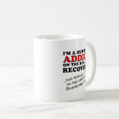 Hunting Addict Recovery Funny Mug Koffiemok (Voorkant rechts)