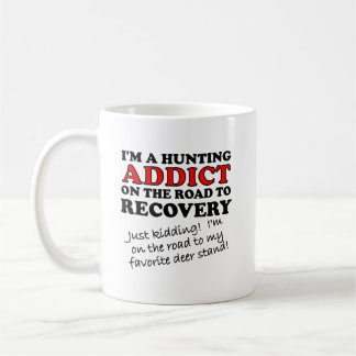 Hunting Addict Recovery Funny Mug Koffiemok