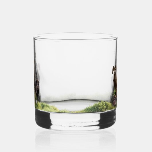 Hunting Adventures  Whisky Glas (Links)