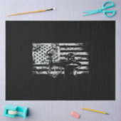 Hunting Archer American Flag Bowhunting Hunt Tissuepapier (Craft)