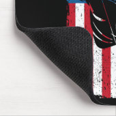 Hunting Archer Amerikaanse vlag Bowhunting Bowhunt Muismat (Hoek)