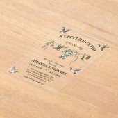 Hunting Boy Baby Shower Acryl Uitnodigingen (Laagn)