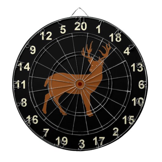 Hunting Buck Standing Dart Board 4 Dartbord (Voorkant)