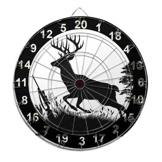 Hunting Buck Standing Dart Board 4 Dartbord (Voorkant)