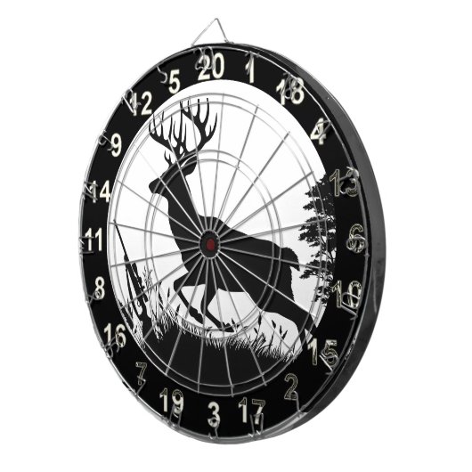 Hunting Buck Standing Dart Board 4 Dartbord (Voorkant Rechts)