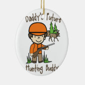 Hunting Buddy Keramisch Ornament (Rechts)