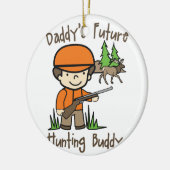 Hunting Buddy Keramisch Ornament (Links)