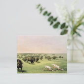 Hunting Buffalo Camouflaged Briefkaart (Staand voorkant)