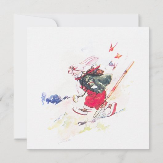Hunting Butterflies ~ Invitation Kaart (Voorkant)