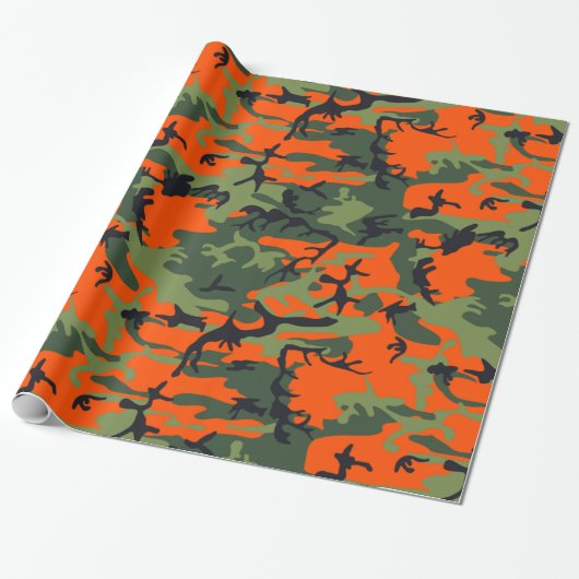 Hunting Camo Cadeaupapier (Uitgerold)