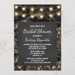 Hunting Camo Chalkboard Bridal Shower Invitations Kaart<br><div class="desc">Het jagen van Camo Chalkboard Bridal Shower Invitations - kenmerkt een gedrukte jachtcamouflage achtergrond met ontwerpelementen van het karton en de koordlichten. Zie het volledige passende collectie van het ontwerp op deze pagina.</div>