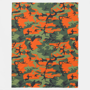 Hunting Camo Fleece Deken