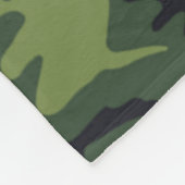 Hunting Camo Fleece Deken (Hoek)