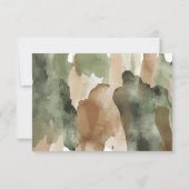 Hunting Camo Thank You Card Bedankkaart (Achterkant)