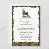 Hunting Camouflage bruiloft-uitnodiging Kaart (Voorkant)