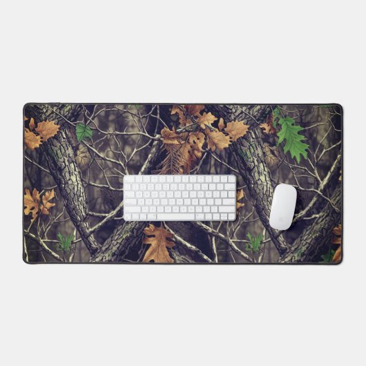 Hunting Camouflage Pattern Bureaumat (Keyboard & Muis)