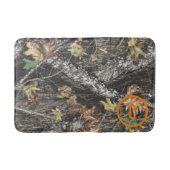 Hunting Camouflage Personalized Badmat (Voorkant)