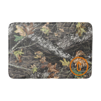 Hunting Camouflage Personalized Badmat
