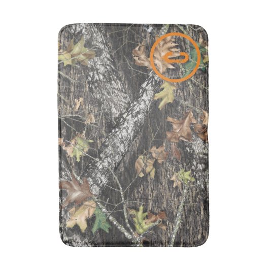 Hunting Camouflage Personalized Badmat (Voorkant Verticaal)