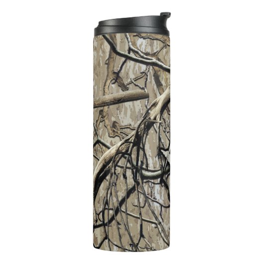 Hunting Camouflage Square Compass 2 Thermosbeker (Gedraaid links)