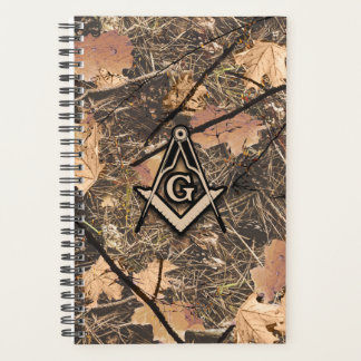 Hunting Camouflage Square Compass Planner