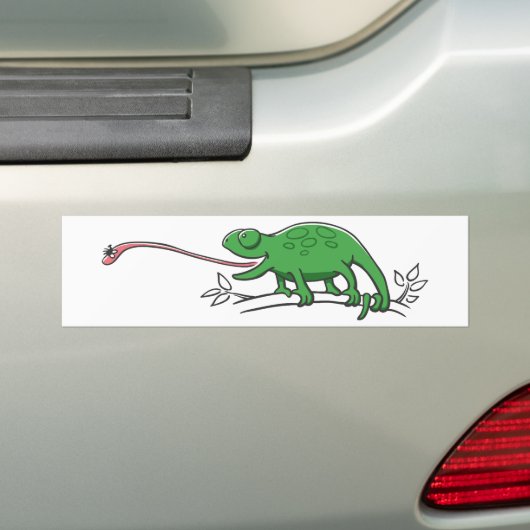 Hunting Chameleon Bumpersticker (Op auto)