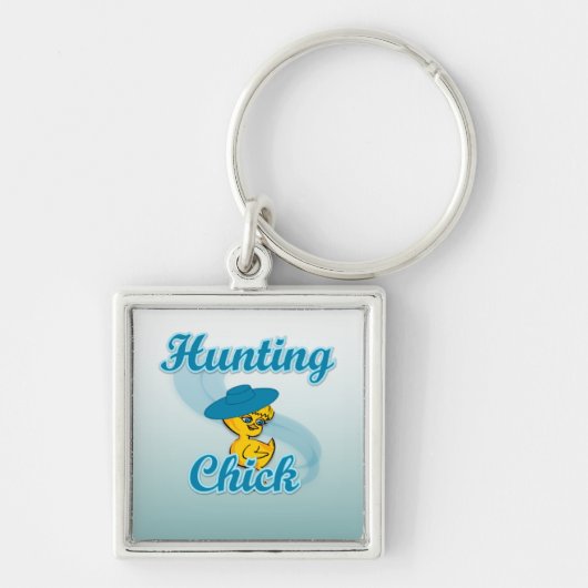 Hunting Chick #3 Sleutelhanger (Voorkant)
