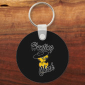 Hunting Chick #4 Sleutelhanger (Voorkant)