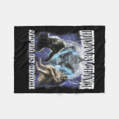 Hunting Christmas Reindeer Camo Sungles Deer  Fleece Deken (Voorkant (Horizontaal))