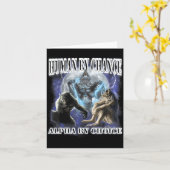 Hunting Christmas Reindeer Camo Sungles Deer Kaart (Gele Bloem)