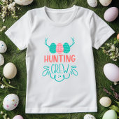 Hunting Crew Easter Shirt; Fun Egg Hunt Familie T-shirt