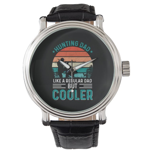 Hunting Dad Horloge (Voorkant)