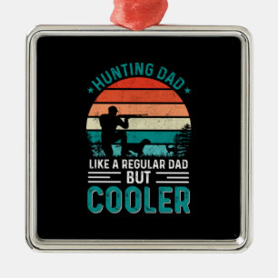 Hunting Dad Metalen Ornament