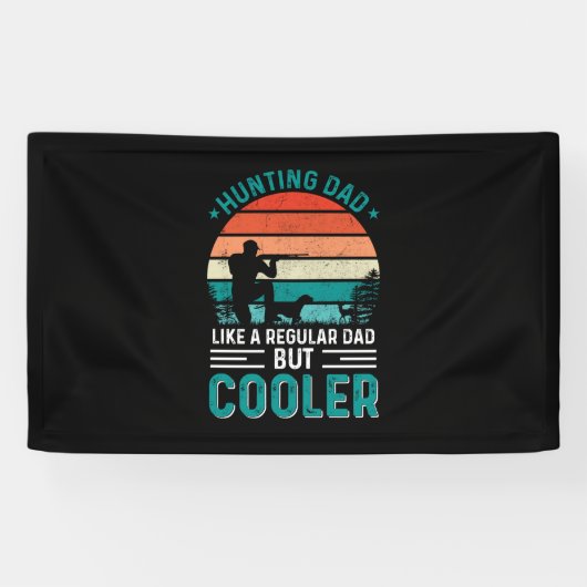 Hunting Dad Spandoek (Horizontaal)