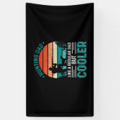 Hunting Dad Spandoek (Verticaal)