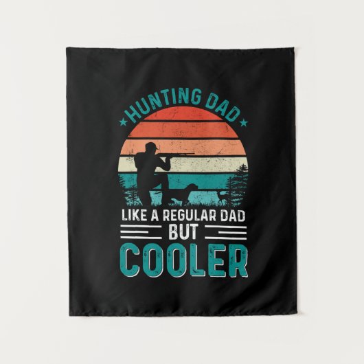 Hunting Dad Wandkleed (Voorkant)