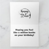 Hunting Deer Birthday Kaart (Binnen)