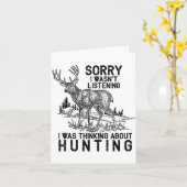 Hunting - Deer Funny Quote Hunter Gift Tank Top  Kaart (Gele Bloem)