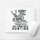Hunting - Deer Funny Quote Hunter Gift Tank Top  Muismat (Met muis)