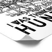 Hunting - Deer Funny Quote Hunter Gift Tank Top Poster (Hoek)