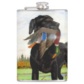 Hunting Dog Flask Heupfles (Voorkant)