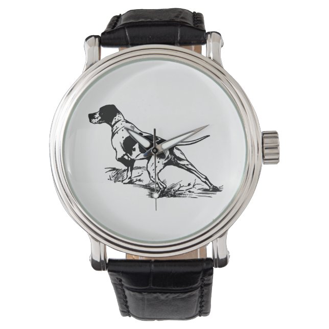 Hunting Dog Horloge (Voorkant)
