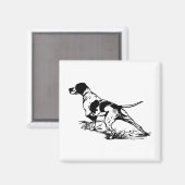 Hunting Dog Magneet (Voorkant / Achterkant)